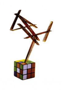 Click to enlarge: Magic Cube (Do-It-Yourself-Sculpture)